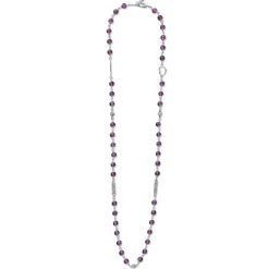 Amethyst Beaded Necklace