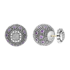 Amethyst Earring Backs