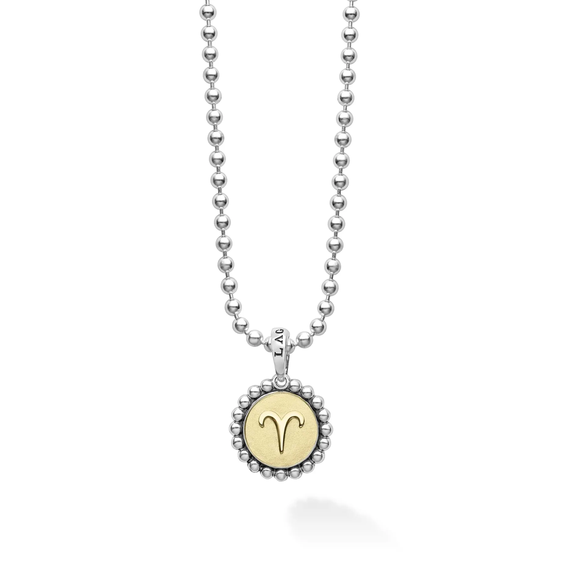 Aries Zodiac Charm Necklace