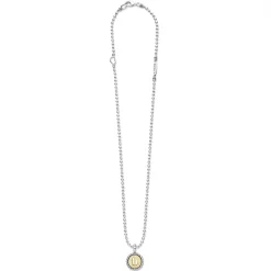 B Initial Charm Necklace