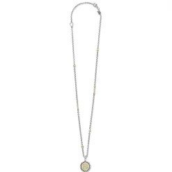 B Initial Diamond Charm Necklace