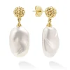 Baroque Pearl Drop Earrings