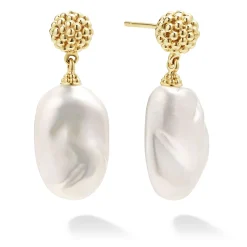 Baroque Pearl Drop Earrings