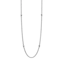 Beaded Station Necklace