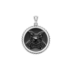 Black Agate Krunch Amulet