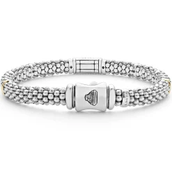 Blue Sapphire Caviar Bracelet | 6mm