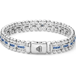 Blue Sapphire Link Bracelet