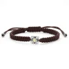 Brown Macrame Medieval Bracelet