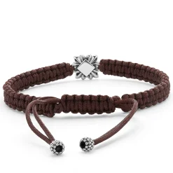 Brown Macrame Medieval Bracelet