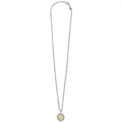 C Initial Diamond Charm Necklace