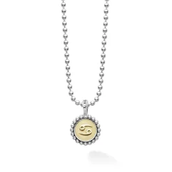 Cancer Zodiac Charm Necklace