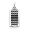 Caviar Beaded Tag Amulet