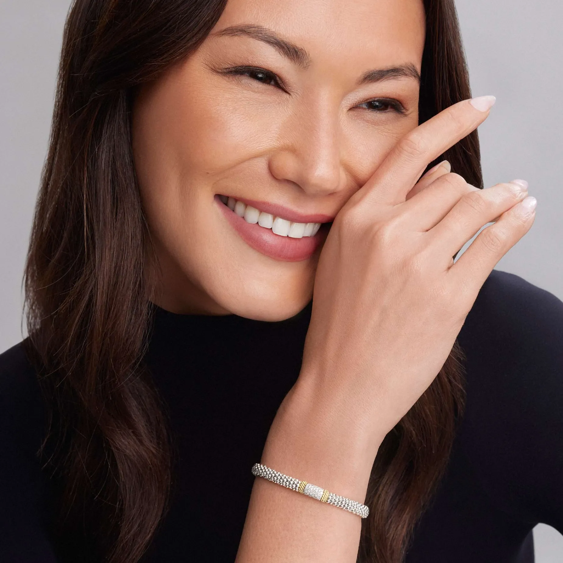 Caviar Diamond Bracelet | 6mm