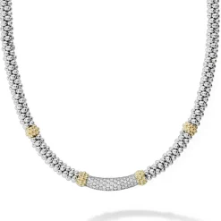 Caviar Diamond Necklace | 5mm