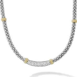 Caviar Diamond Necklace | 3mm