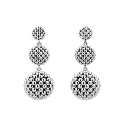 Caviar Drop Earrings
