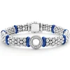 Ceramic and Diamond Circle Bracelet | 9mm