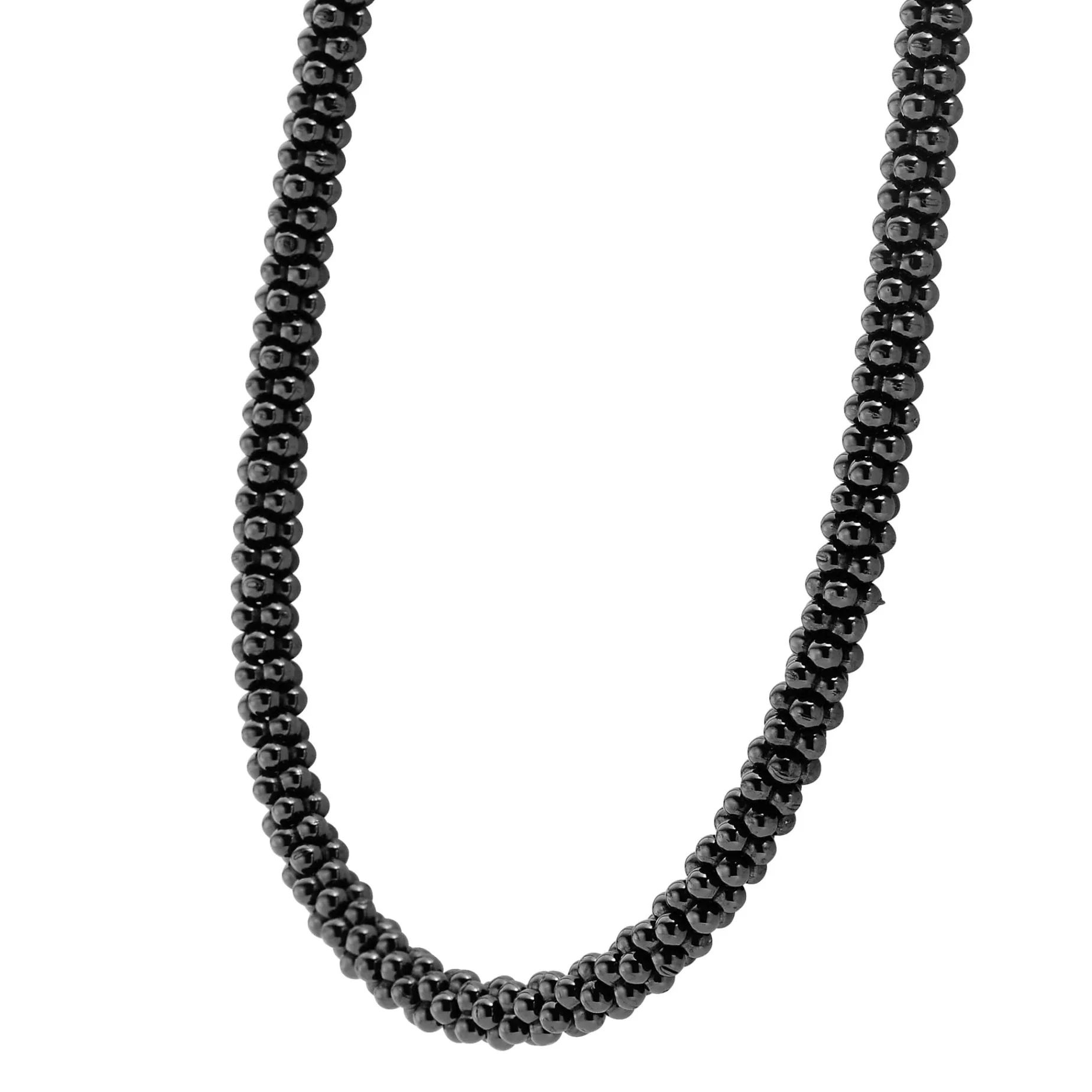 Ceramic Beaded Necklace | 5mm