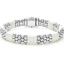 Ceramic Caviar Beaded Bracelet | 9mm