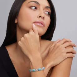 Ceramic Caviar Beaded Bracelet | 9mm