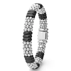 Ceramic Caviar Beaded Bracelet | 9mm