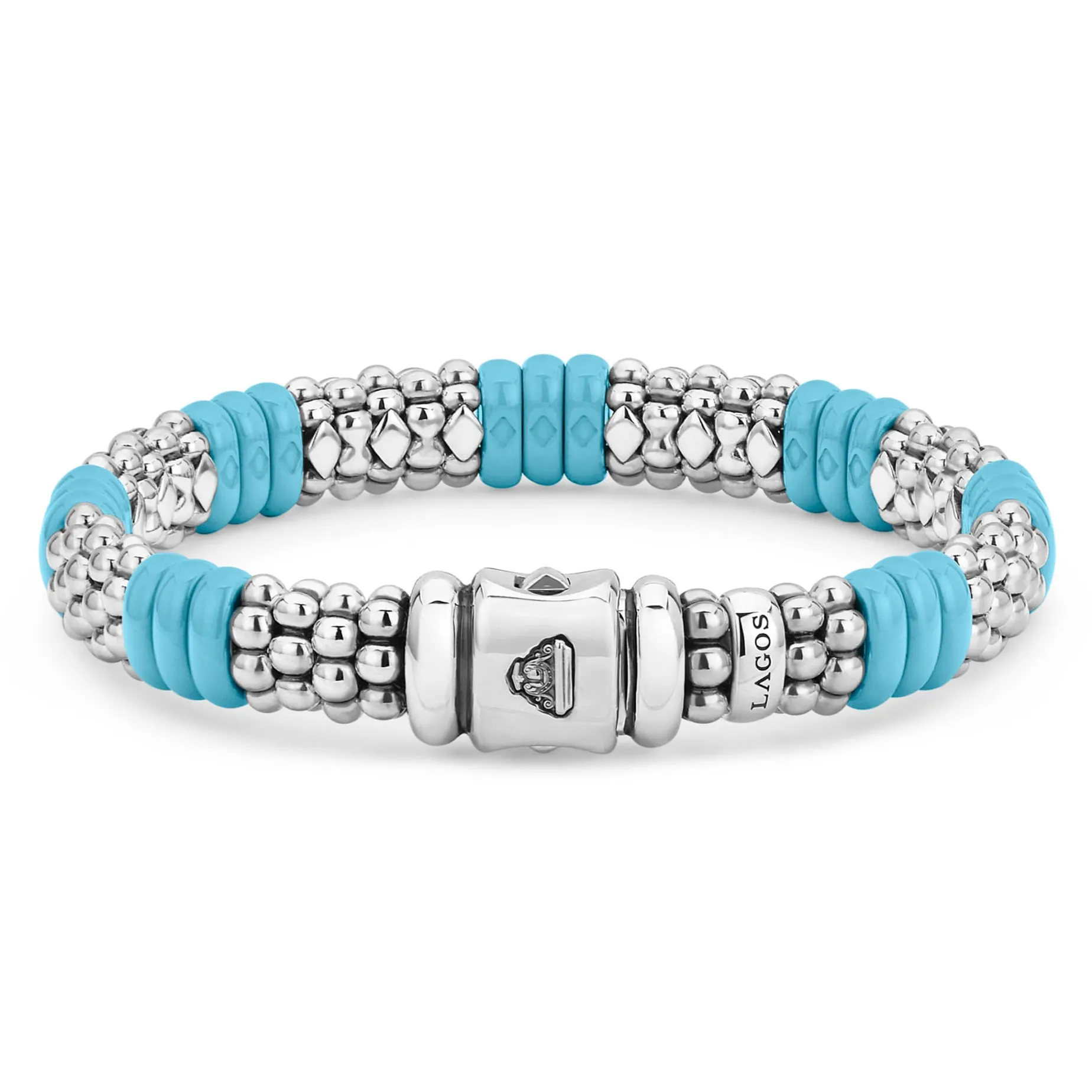 Ceramic Caviar Beaded Bracelet | 9mm