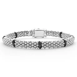 Ceramic Station Caviar Bracelet | 6mm