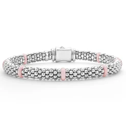 Ceramic Station Caviar Bracelet | 6mm