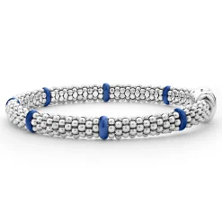Ceramic Station Caviar Bracelet | 6mm