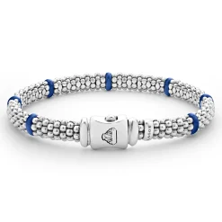 Ceramic Station Caviar Bracelet | 6mm