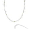 Childs First Gold Station Pearl Necklace