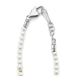 Childs First Gold Station Pearl Bracelet