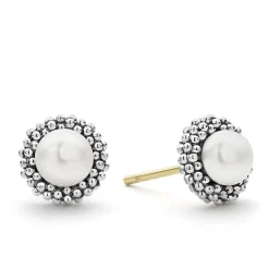 Childs First Pearl Earrings