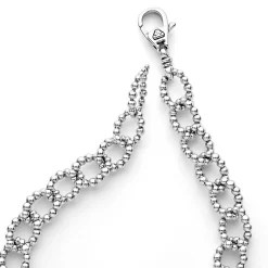 Circle Diamond Link Bracelet