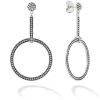 Circle Drop Earrings