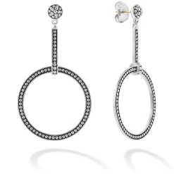 Circle Drop Earrings