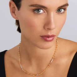 Citrine Beaded Necklace