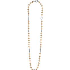 Citrine Beaded Necklace