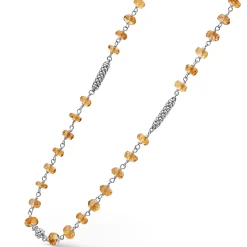Citrine Beaded Necklace