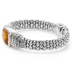 Citrine Caviar Bracelet | 9mm
