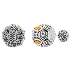 Citrine Earring Backs