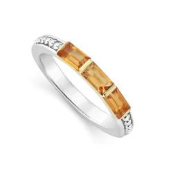 Citrine Stacking Ring