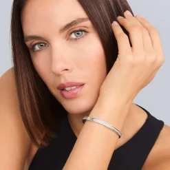 Diamond Bangle Bracelet | 5mm