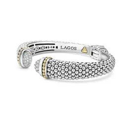 Diamond Cuff Bracelet | 12mm