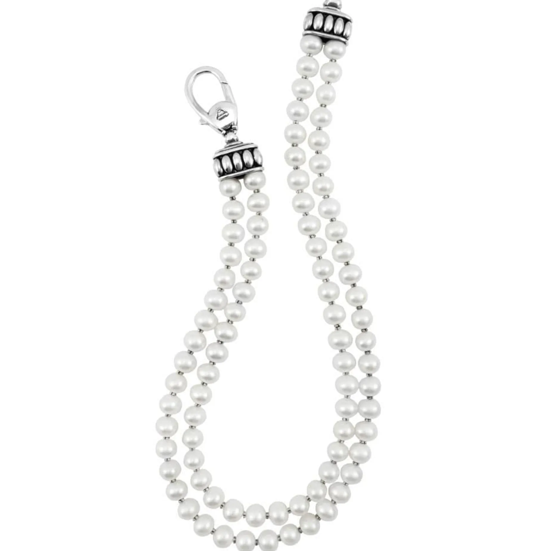 Double Strand Pearl Necklace