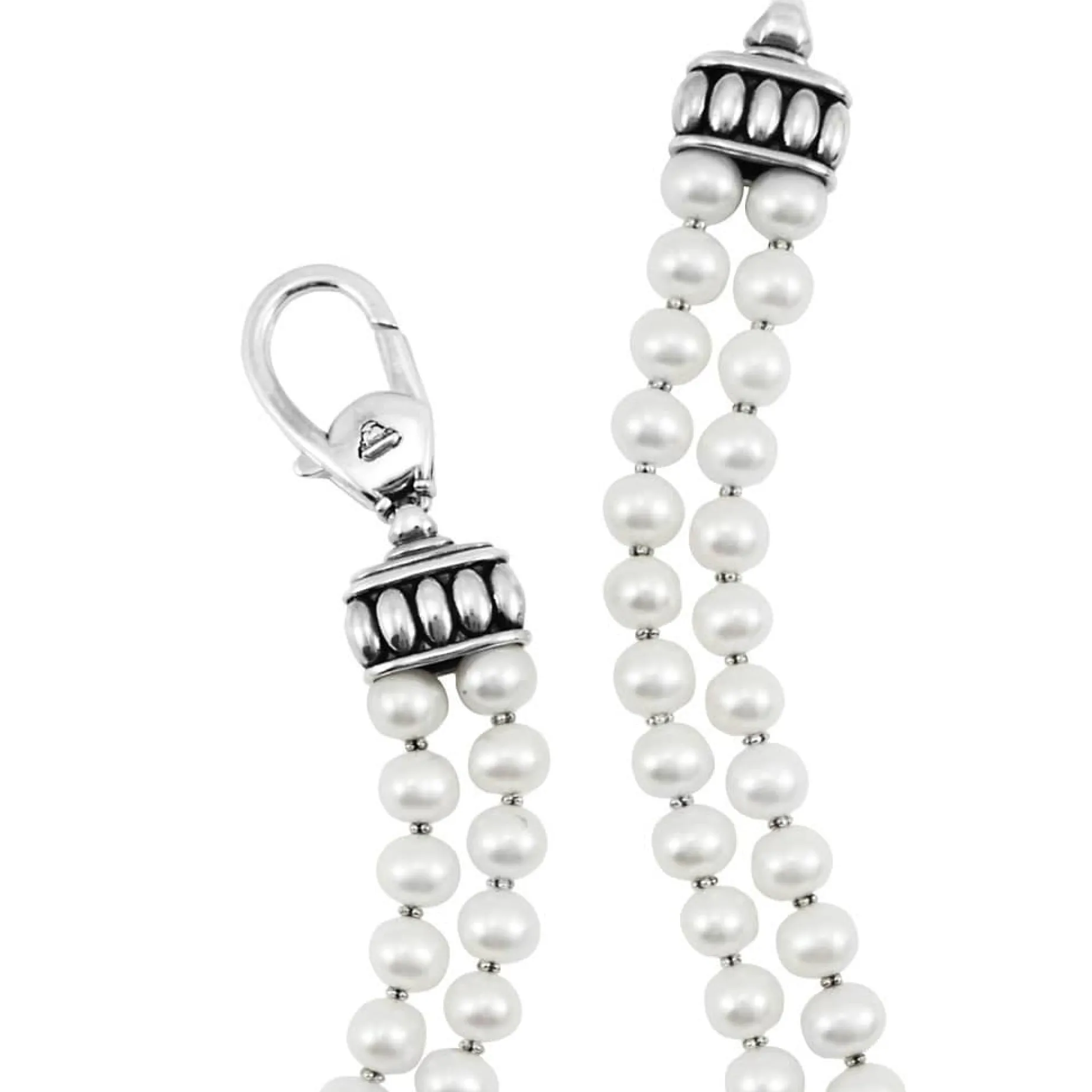 Double Strand Pearl Necklace