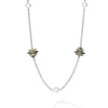 Five Station Honeybee Necklace