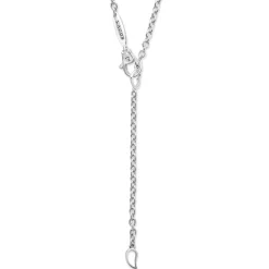 Five Station White Topaz Necklace