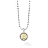 G Initial Charm Necklace