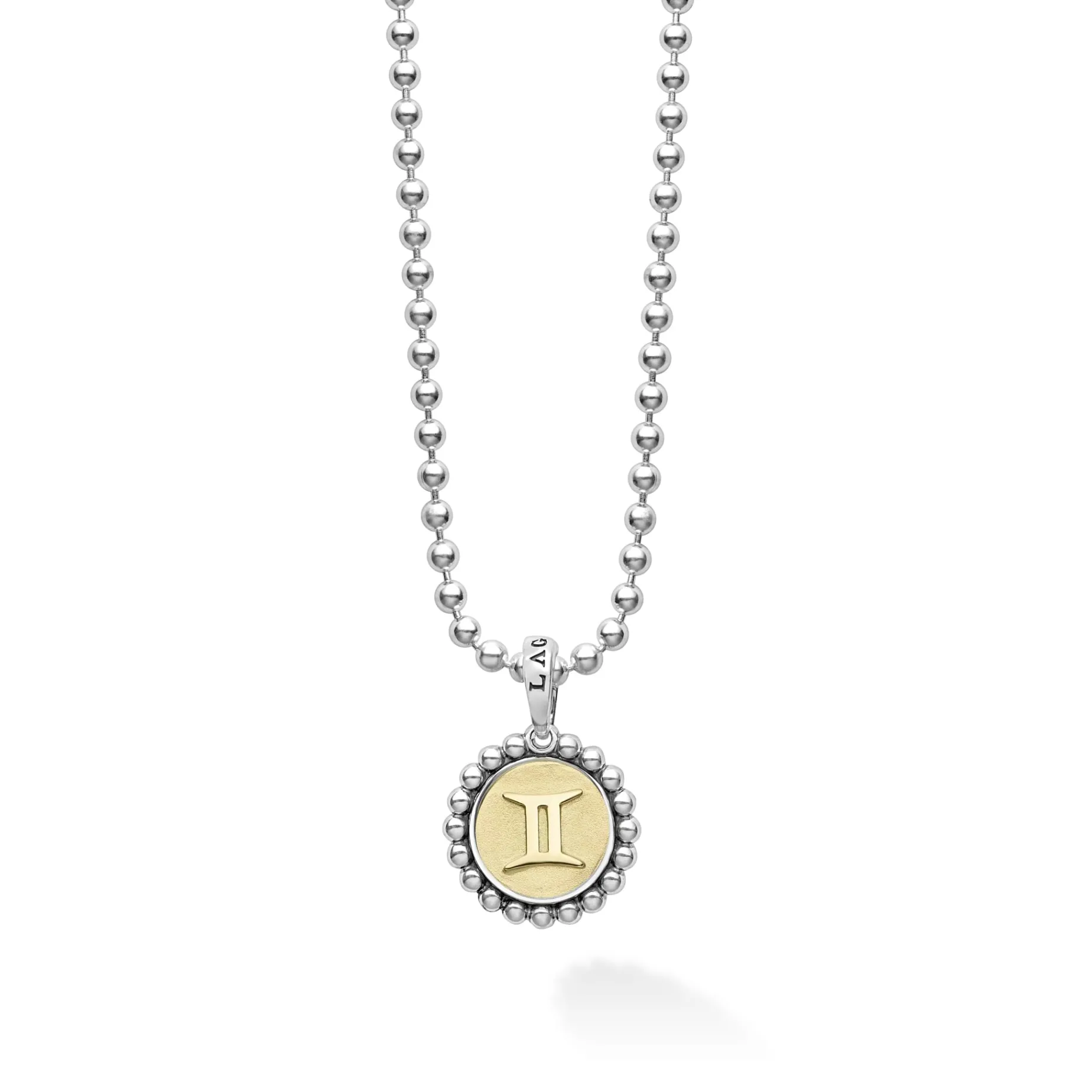 Gemini Zodiac Charm Necklace
